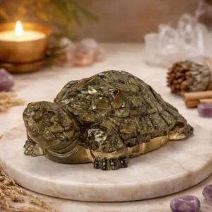 Pyrite Tortoise for Good Luck